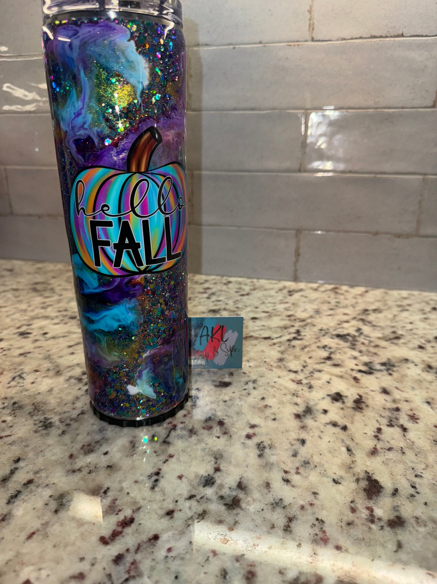 30 oz Stainless Steel Skinny Strawbler