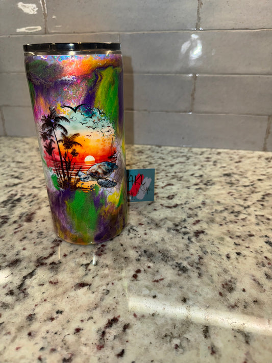30oz Stainless Steel Fatty with Push Top Lid