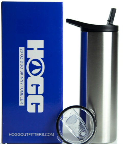 20oz Stainless Steel Skinny Duo Lid